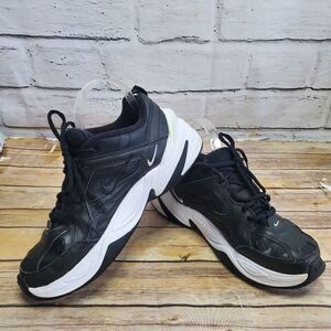 Nike Women's M2K Tekno AO3108-005 Black Running Shoes Size 9